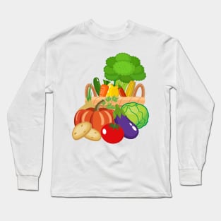 Vegetables Long Sleeve T-Shirt